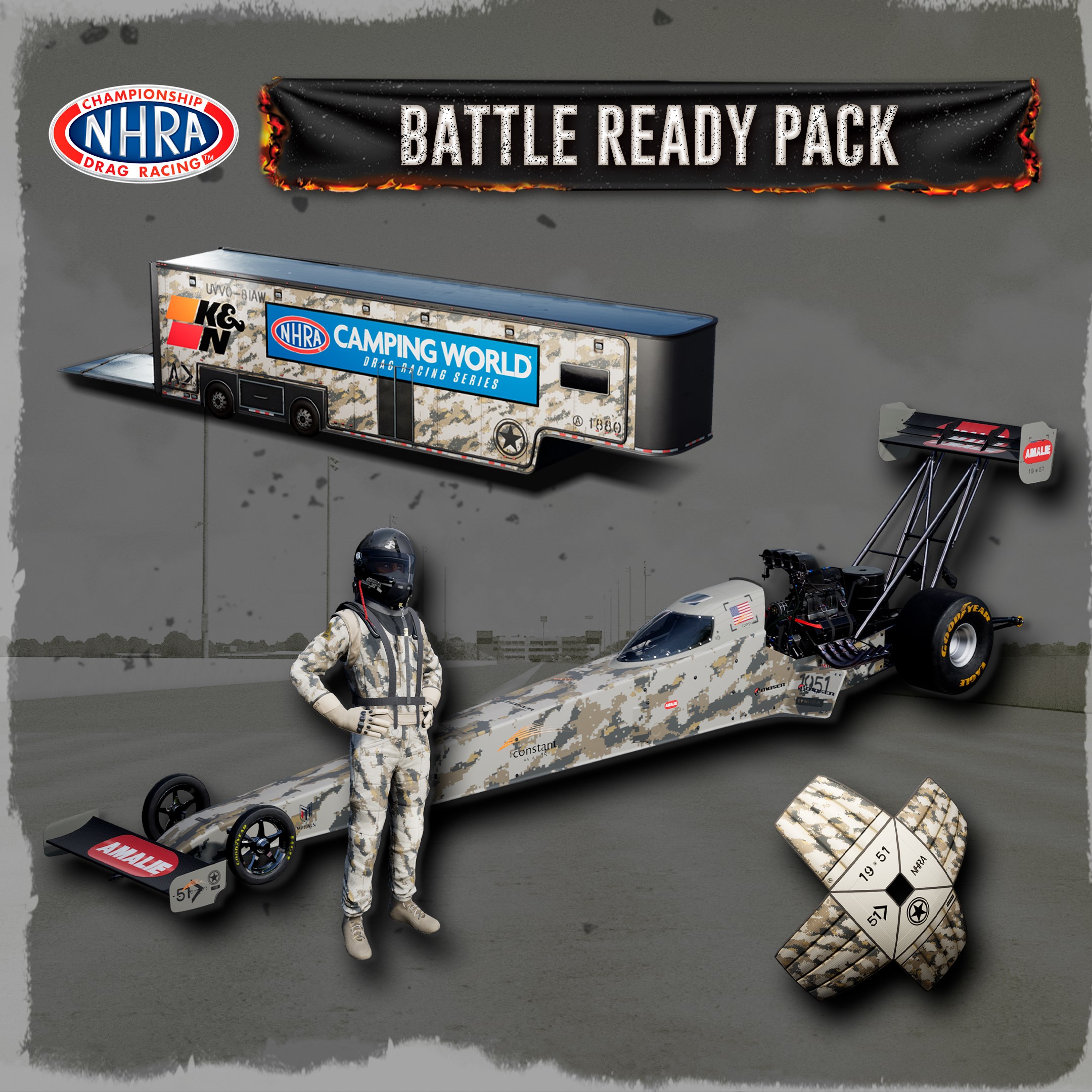 NHRA Championship Drag Racing: Speed For All - Battle Ready Pack