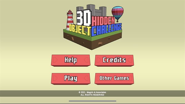 3D Hidden Object Challenge — 5