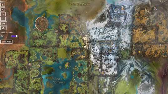 GW2 Map screenshot 1