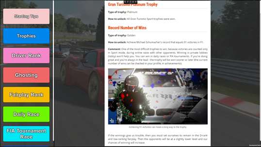 Gran Turismo Sport Guide screenshot 2
