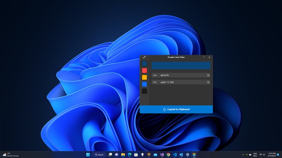Prowler Color Picker (Windows) — Price History & Similar | AppAgg