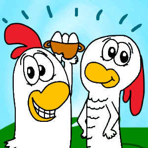 The Clucking Chickens: The First Three Comics