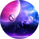 Neon Space Wallpaper New Tab icon