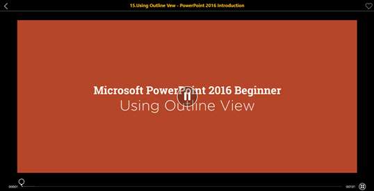 Learning Path Powerpoint 2016 Tutorials screenshot 1