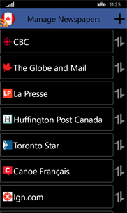 Canada RSS screenshot 8
