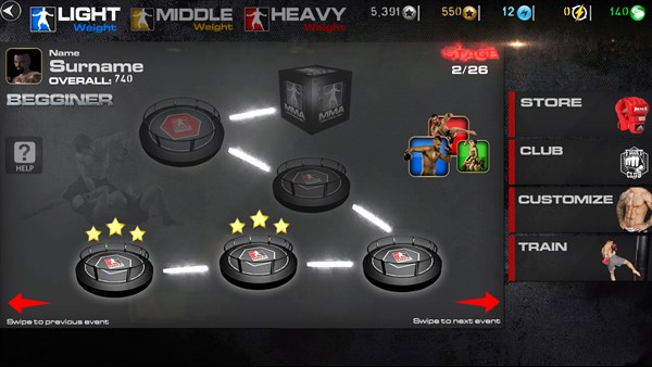 MMA Fighting and UFC Champions Simulator — 11