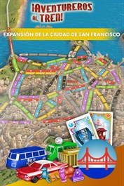 Aventureros al Tren®: Expansión Ciudad de San Francisco