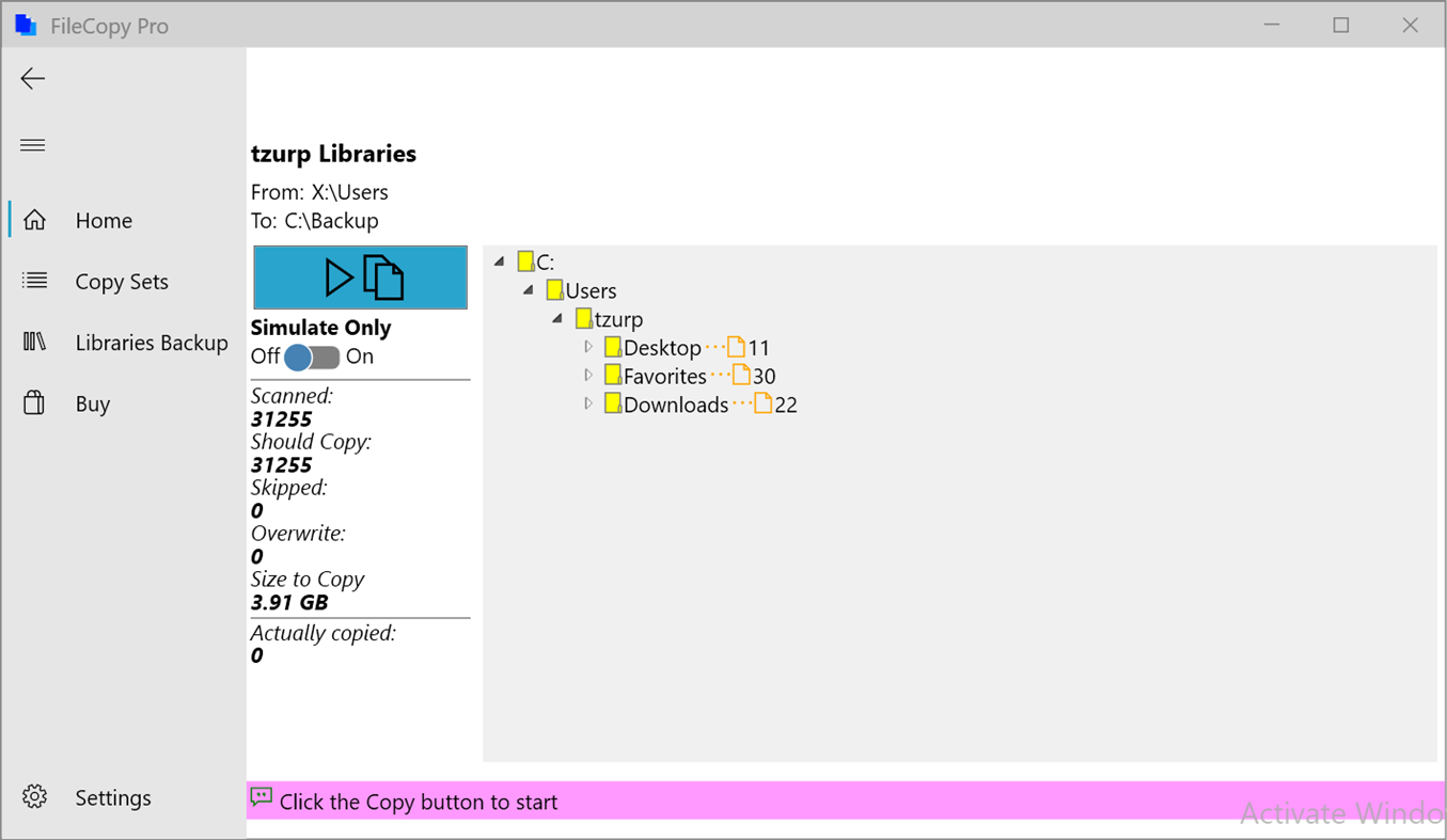 #3. FileCopy Pro (Windows) 由: Tzur Paldi