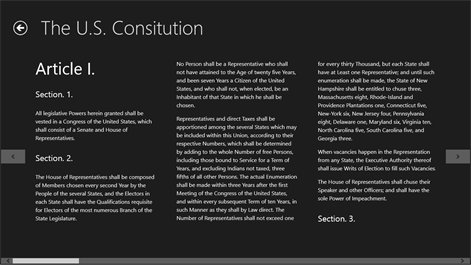 U.S. Constitution Screenshots 2
