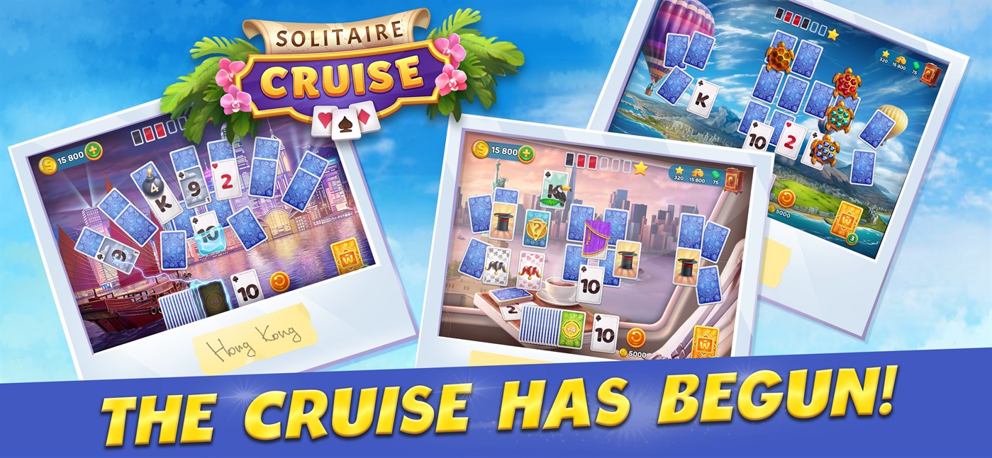 #9. Solitaire Cruise Tripeaks Card Game (Windows) 由: Samfinaco LLC