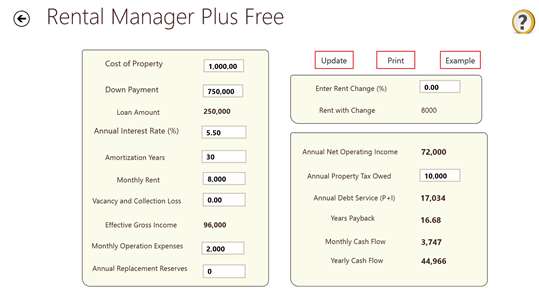 Rental Manager Plus screenshot 1