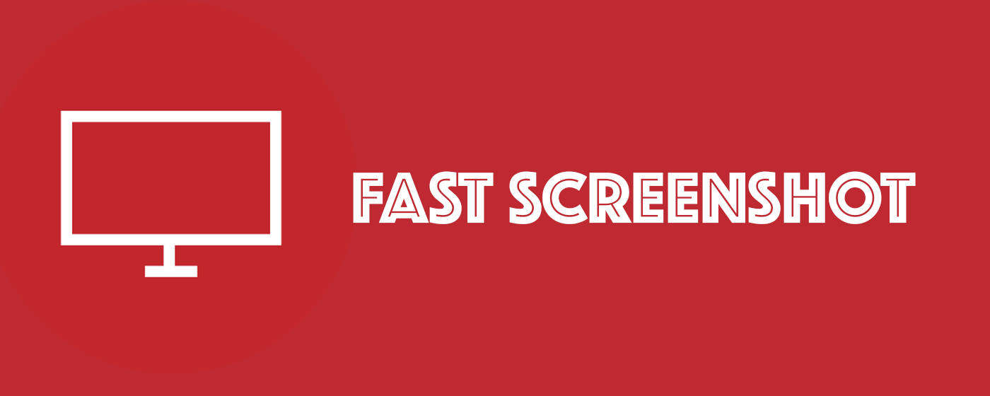 Fast Screenshot marquee promo image