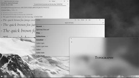 Font Book Screenshots 1