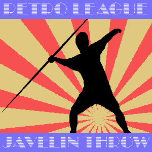 Retro League Javelin Throw