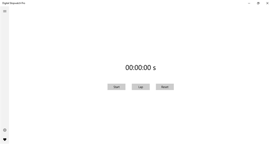 Digital Stopwatch Pro screenshot 1