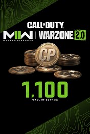 1100 نقطة من نقاط Modern Warfare® II أو Call of Duty®: Warzone™ 2.0