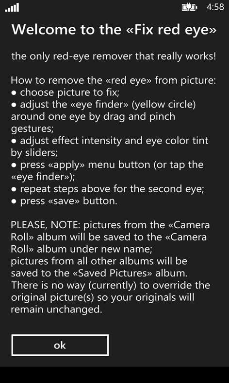 Fix red eye Screenshots 1