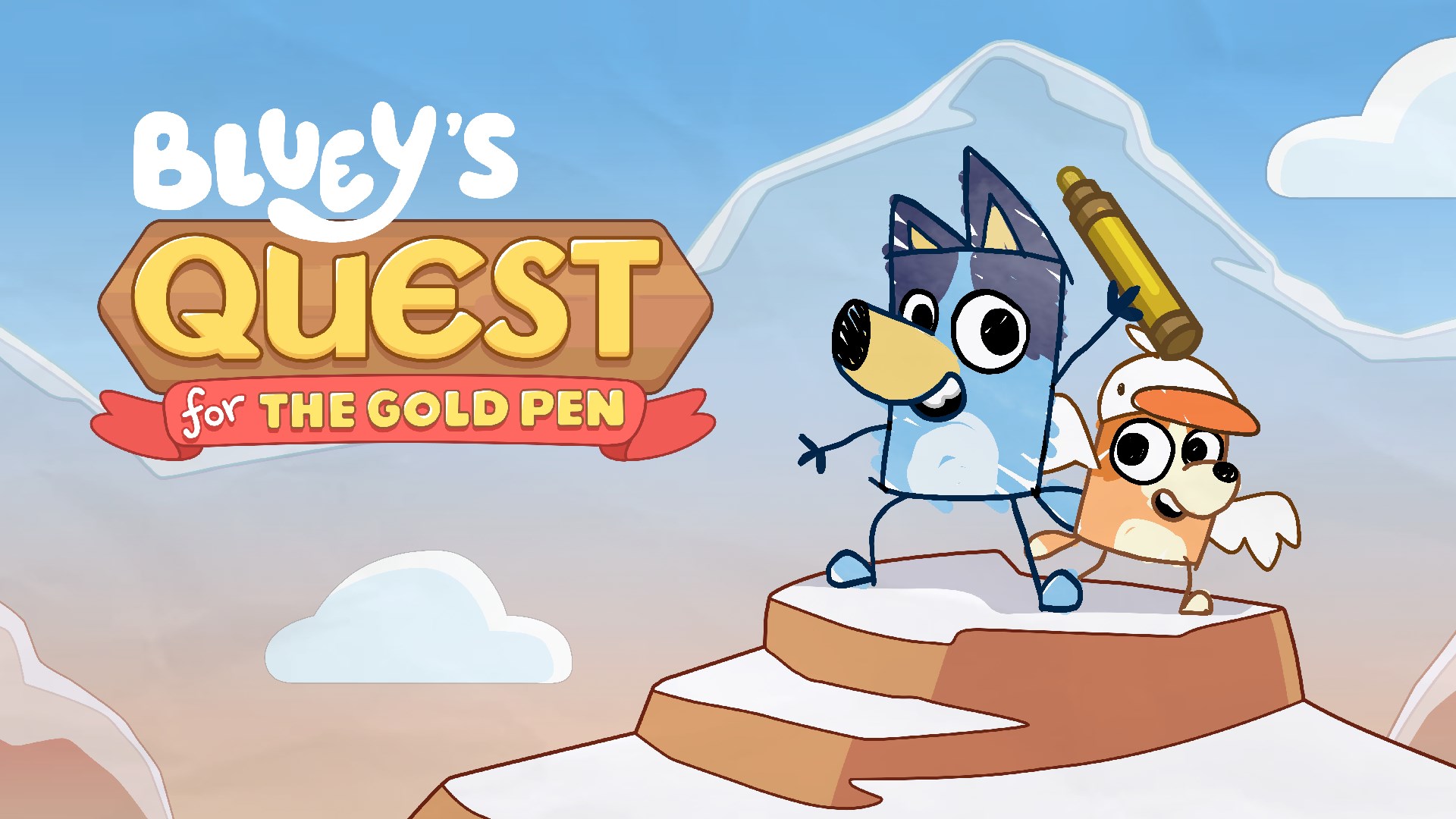 Bluey's Quest for the Gold Pen