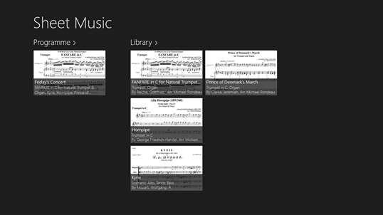 Sheet Music screenshot 1