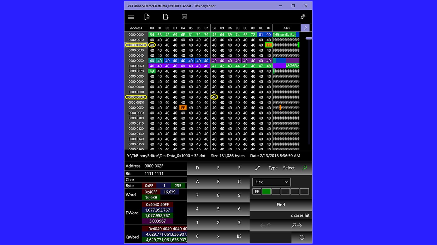 #2. TkBinaryEditor (Windows) 由: TKawawa