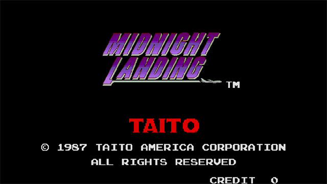Arcade Archives 2 MIDNIGHT LANDING screenshot 1