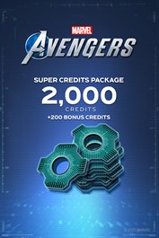 Pacote de Créditos Super em Marvel's Avengers