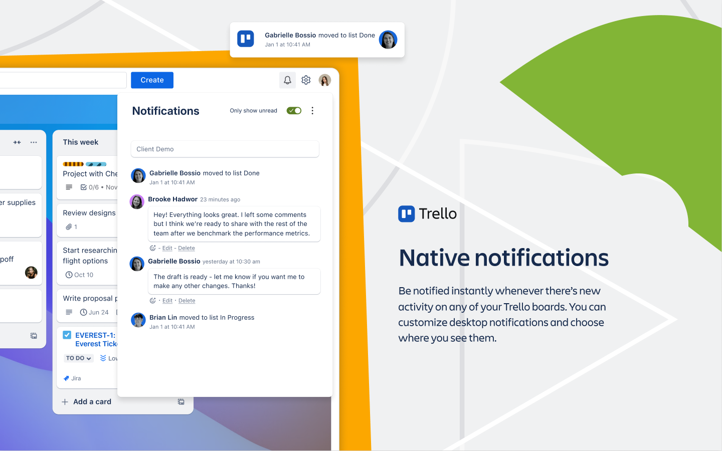 Trello screenshot