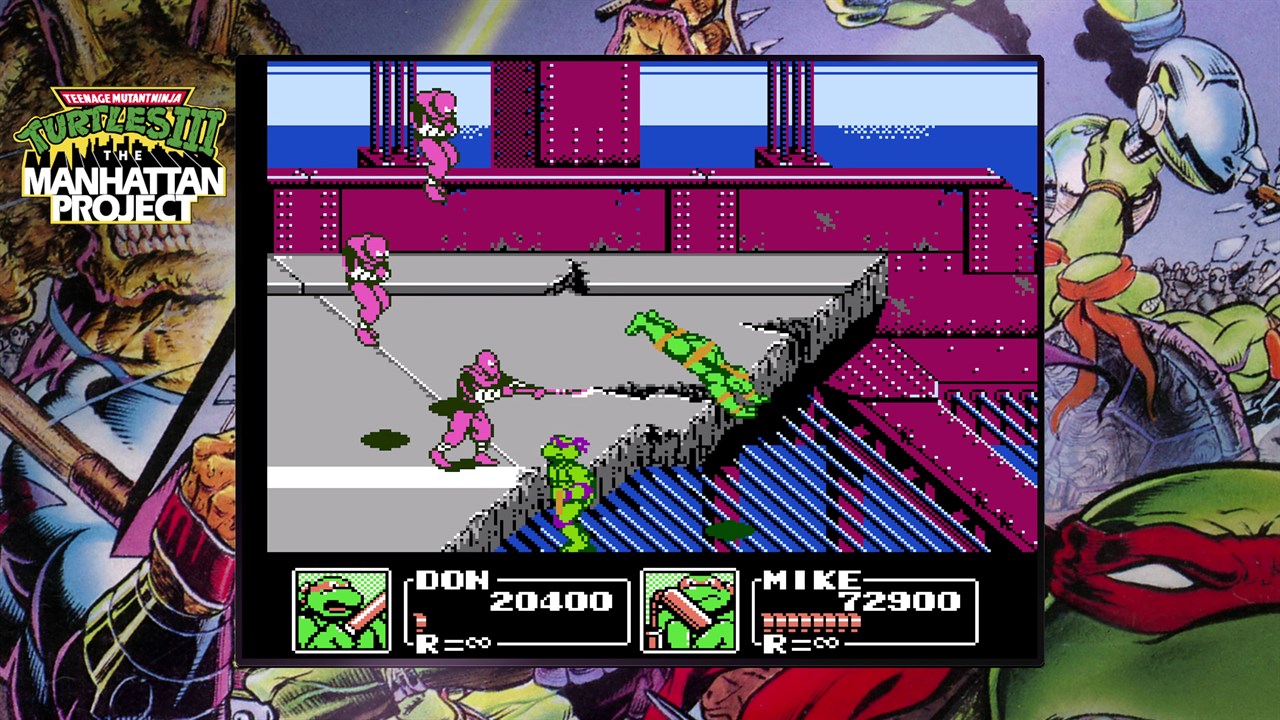 Teenage Mutant Ninja Turtles: The Cowabunga Collection screenshot 8