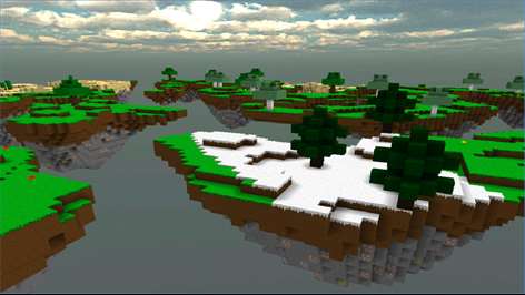 Sky Block 3D Pixel War Screenshots 1