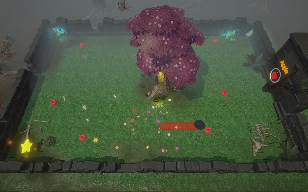 #6. Snakr - Colorful 3D Snake Game (Windows) De: Zomigames