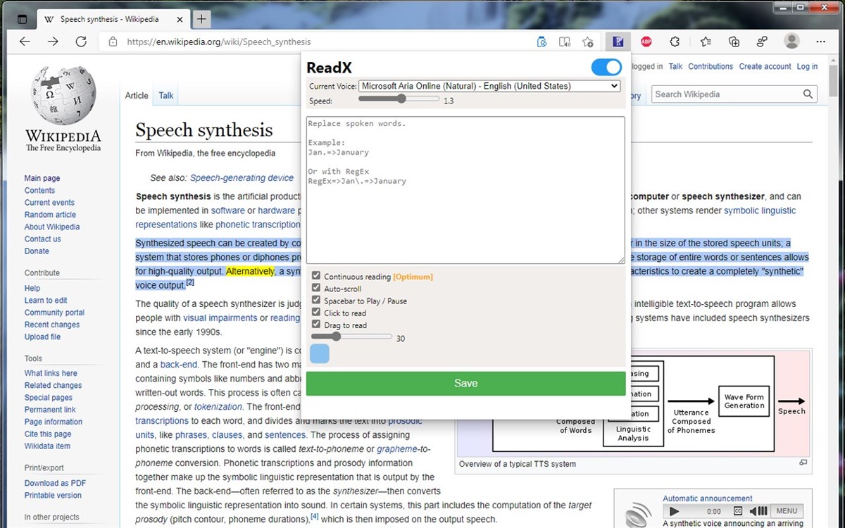 ReadX Text To Speech