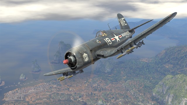 War Thunder - F4U-4B Corsair screenshot 4