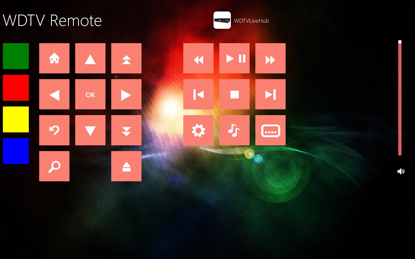WDTV Remote for Windows 10