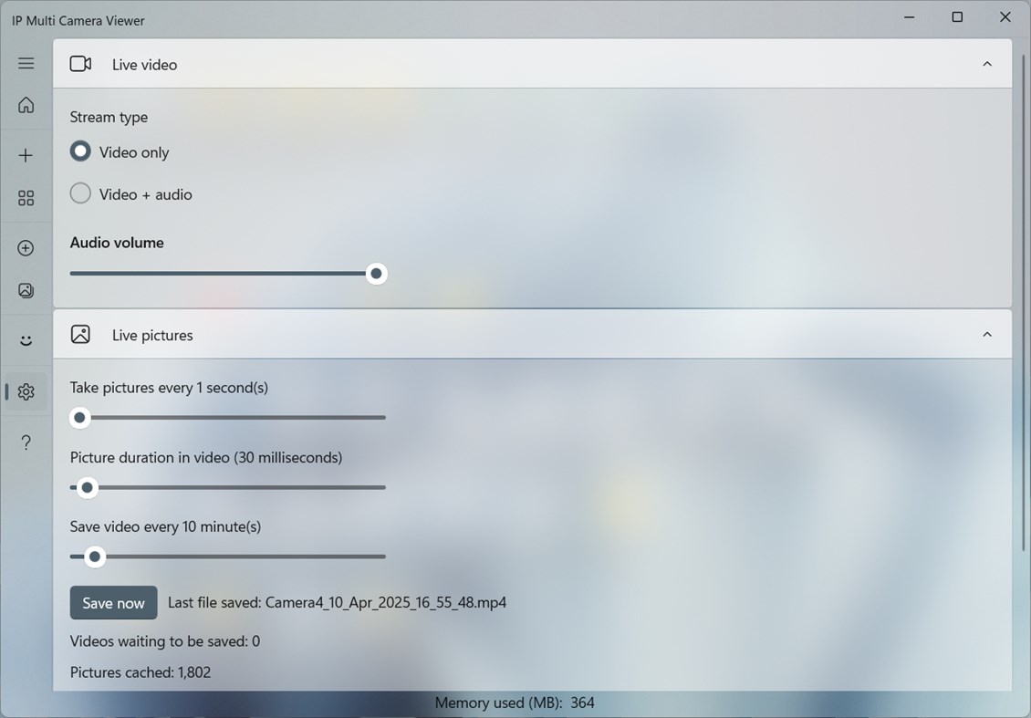 #7. IP Multi Camera Viewer (Windows) By: Alexander Komarov