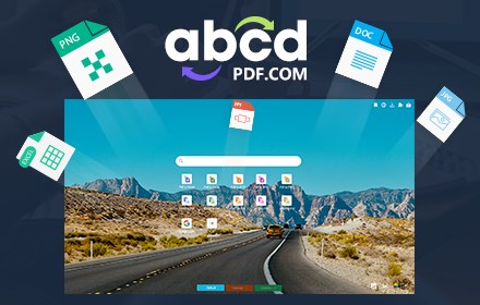 Abcd PDF - New Tab For Edge small promo image