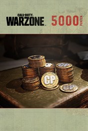 5000 Call of Duty®: Warzone™ Points
