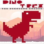 Dino T Rex ™️ - Dinosaur Runner Game ™️ Logo