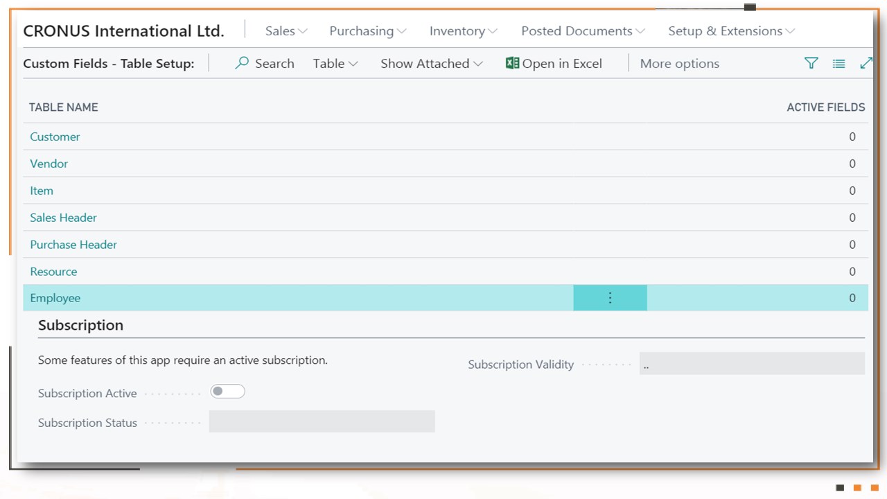 Snapshot 3 of Custom Defined Fields