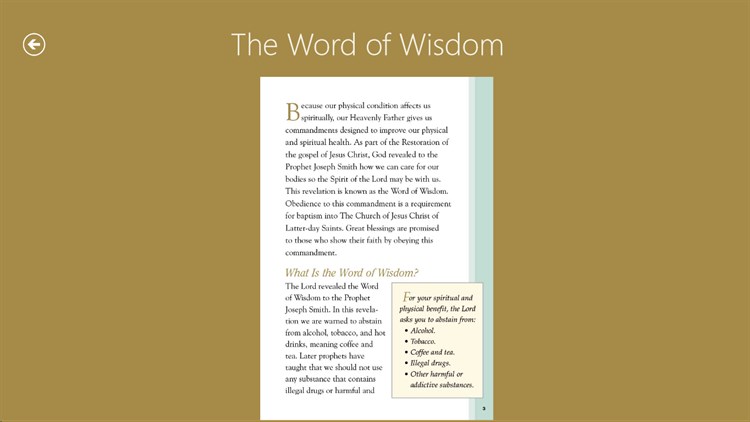 Word of Wisdom - PC - (Windows)