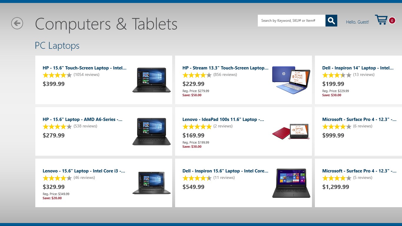 Best Buy for Windows 10