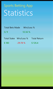 Sports Betting App screenshot 3