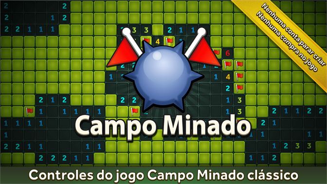 Clássico jogo Campo Minado em versão 3D, grátis por tempo limitado »