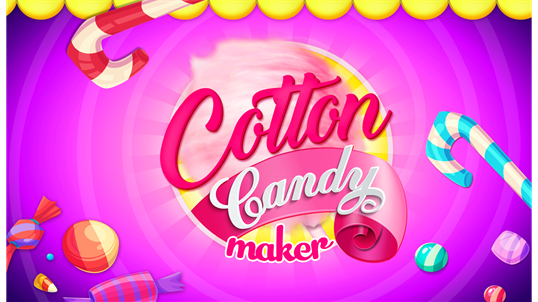 Cotton Candy Maker - Kids Sweet Treats Candy Shop screenshot 1