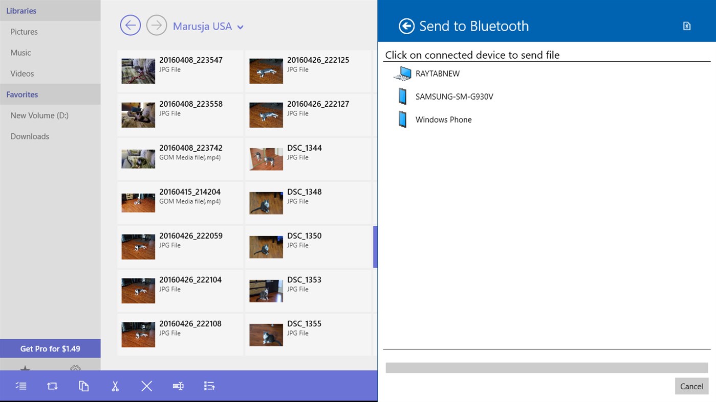 #5. Send to Bluetooth (Windows) Av: Ray Adams