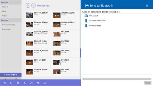 Send to Bluetooth screenshot 5