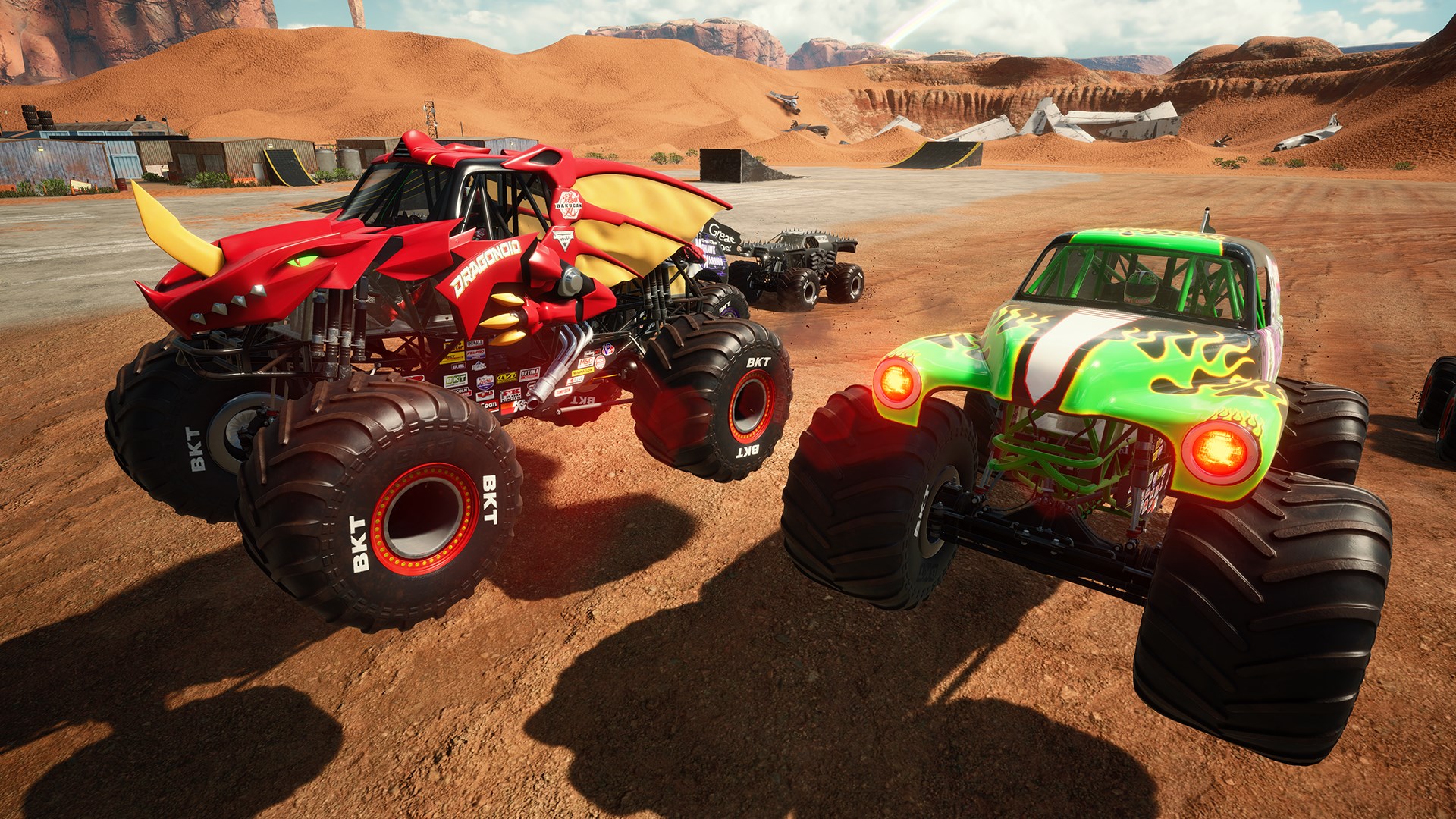 monster jam bakugan dragonoid