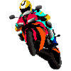 Bikes Color by Number - Pixel Art Coloring Book