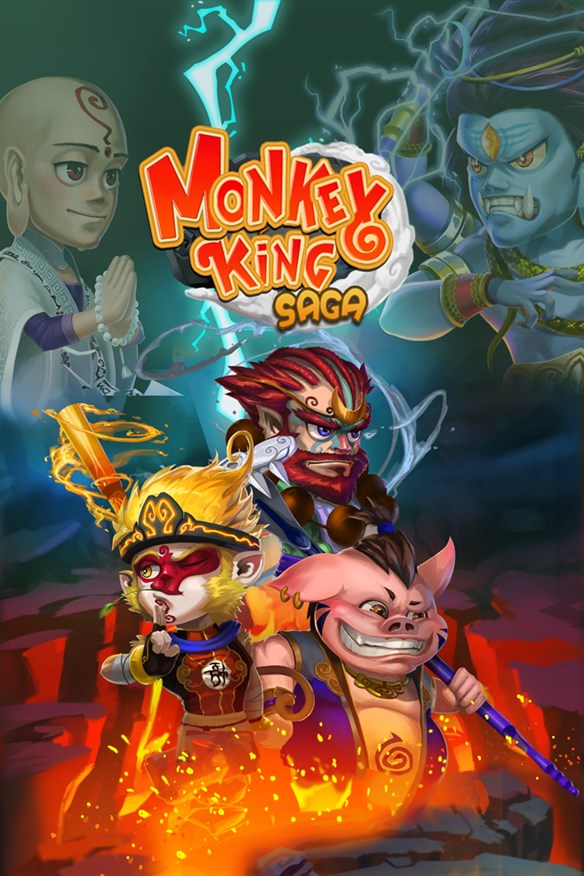 Monkey King Saga Xbox Series X|S and Xbox One cover art