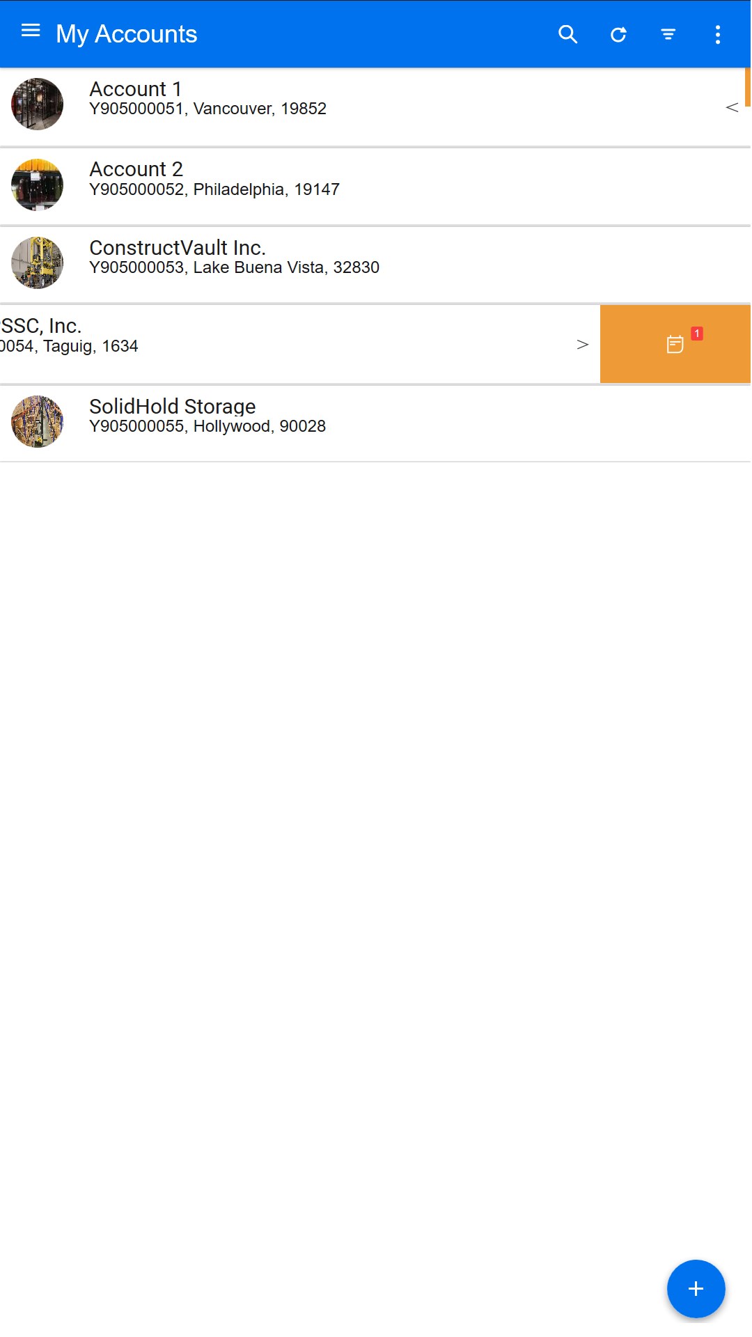 Infor M3 CLM Cloud screenshot