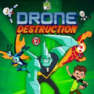 Ben 10 Drone Destruction Game